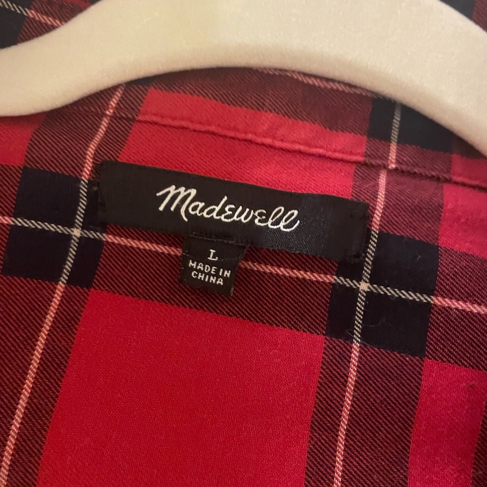 Madewell Floral Flannel - Picture 3 of 5